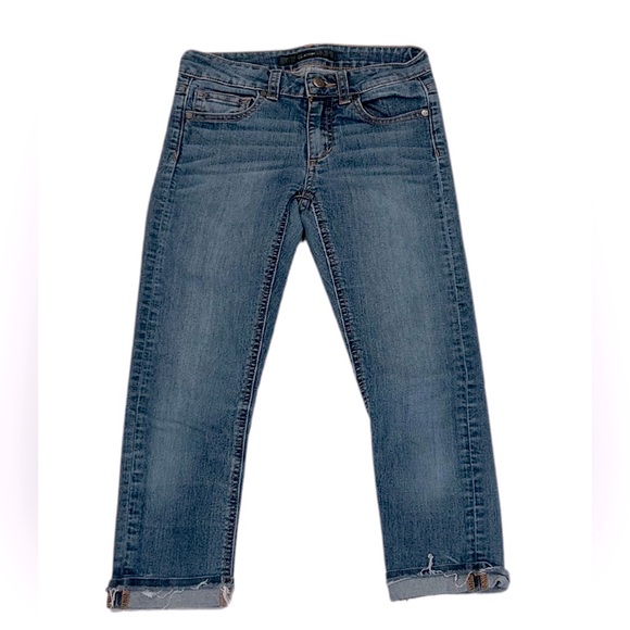 Joe’s Jeans Sophia Slim Fit Cuffed Jeans | Ever Blue | Size 12 (Little Girls) - Picture 1 of 5